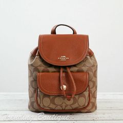 TX Balo Coach Pennie Backpack rút miệng sz21*22*10 MS970