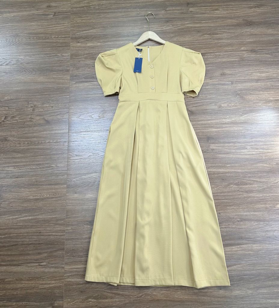 QA Đầm Midi dress Tommy BO435