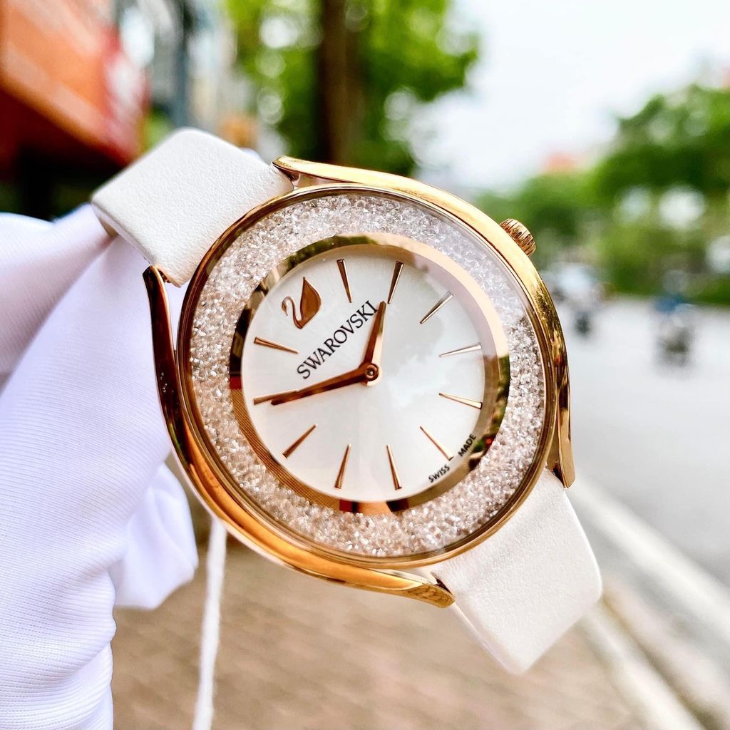 ĐH Swarovski case 35mm Quarzt Thụy Sĩ TN4950