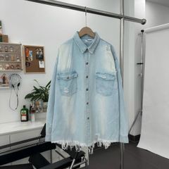QA Áo sơ mi Jean tay dài PI305