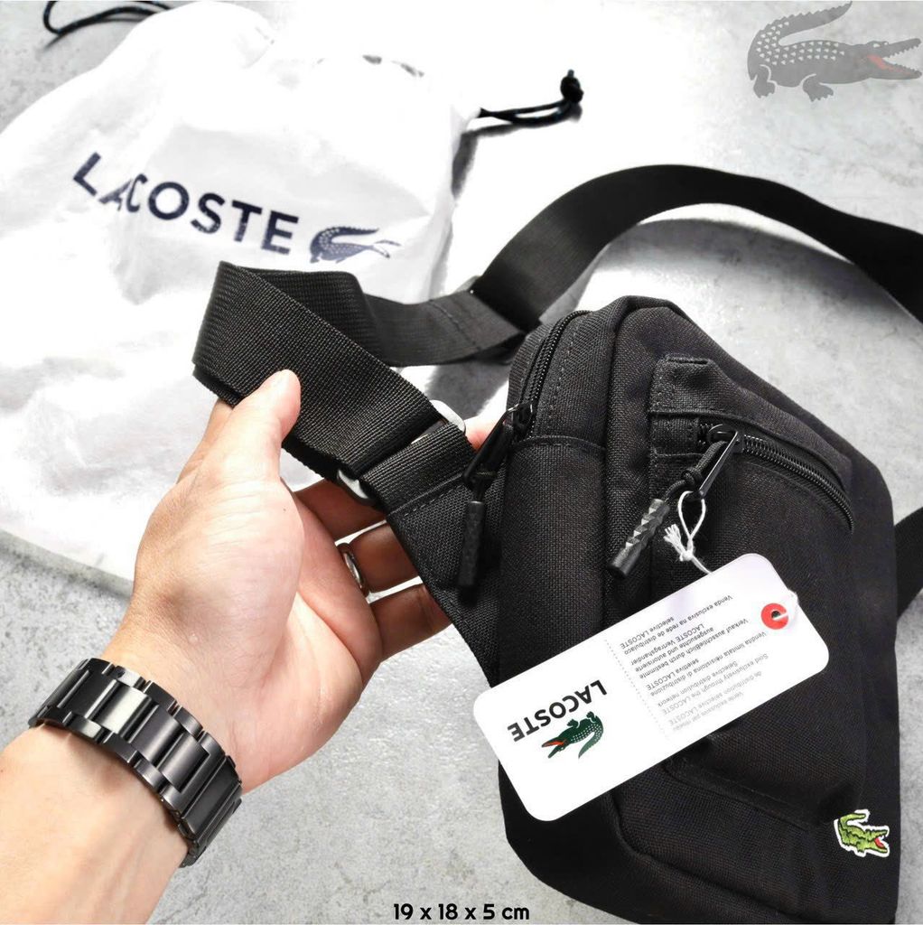 TX Túi Chéo Lacoste Unisex Sz19*18*5 NA160