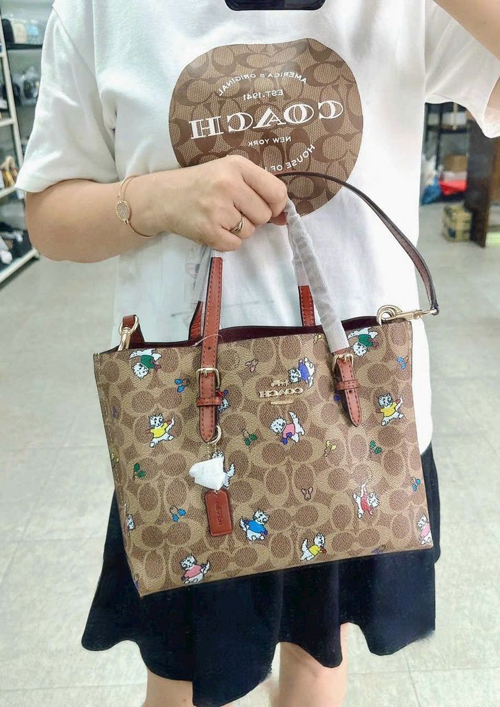 TX Túi Tote Coach Mollie sz25*19*11 MS740