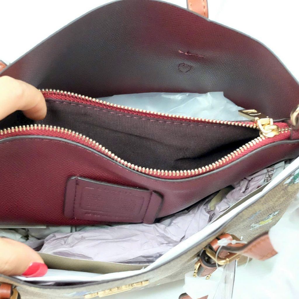 TX Túi Tote Coach Mollie sz25*19*11 MS740