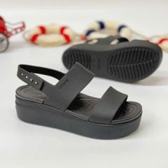 Sandal bánh mì Crocs cao 5p NA480