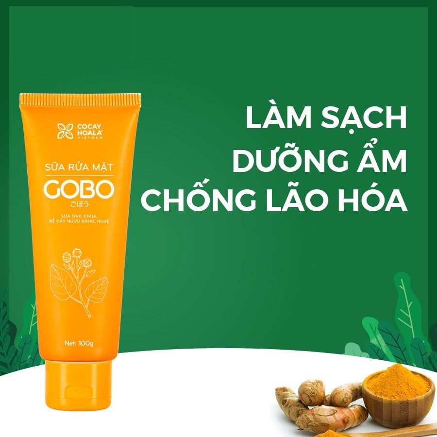 SỮA RỬA MẶT RỄ CÂY NGƯU BÀNG GOBO