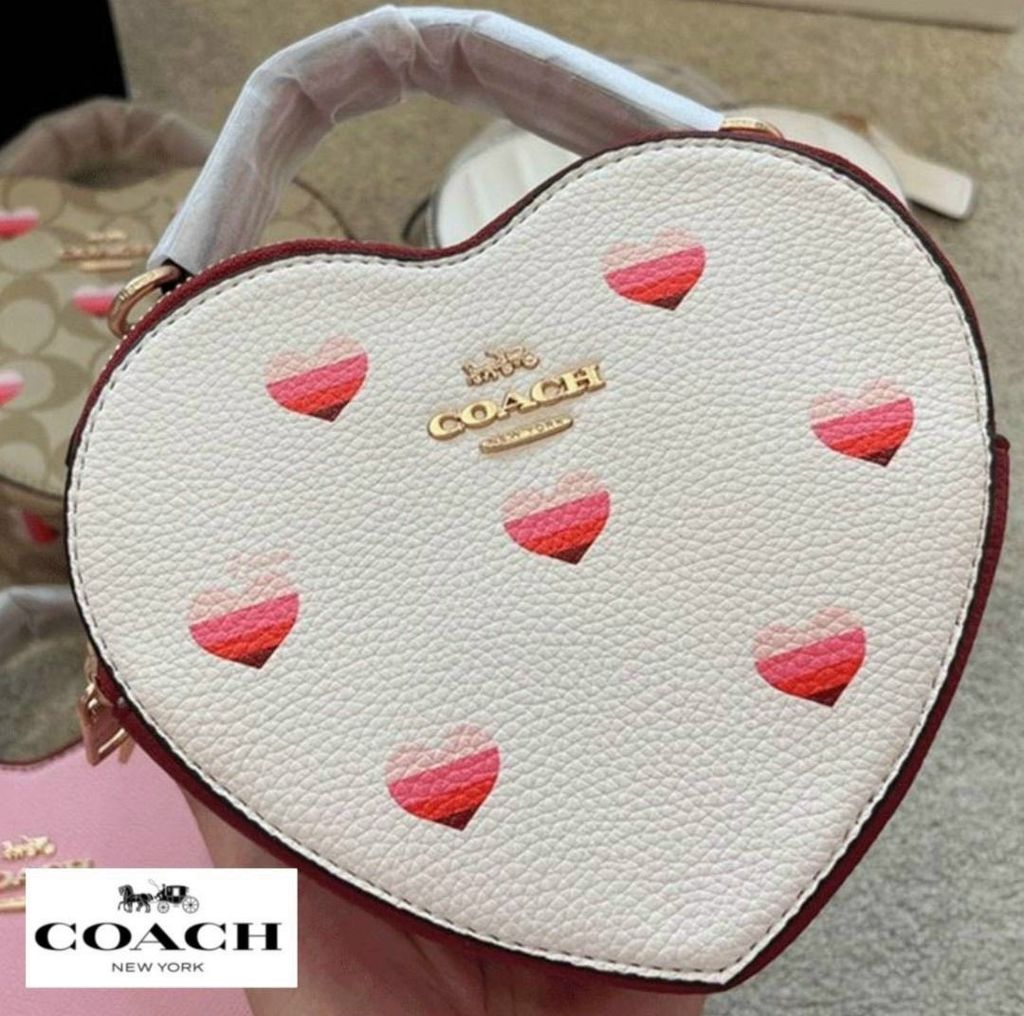 TX Túi Coach heart sz18*15*6 MS865