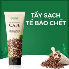 GEL TẨY DA CHẾT CÀ PHÊ CỎ CÂY HOA LÁ LOẠI BỎ LỚP SỪNG TRÊN DA, TĂNG KHẢ NĂNG HẤP THỤ DƯỠNG CHẤT CỦA DA