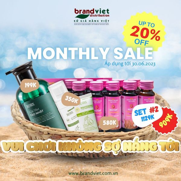 SALE UP 20% - SUMMER SET 02 - VUI CHƠI KHÔNG SỢ NẮNG TỚI