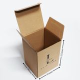  Hộp carton in flexo 9.5x9x12.5cm MF09 