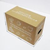  Hộp đáy gài nắp đậy in FLEXO 16x8x11cm  (số lượng 500 ) 