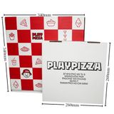  Hộp pizza in flexo 26x26x4cm HZ03 