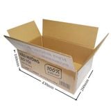  Thùng carton cán màng in flexo 43x26x16cm TM01 