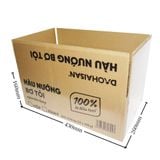 Thùng carton cán màng in flexo 43x26x16cm TM01 