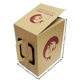  Hộp carton in flexo 9.5x9x12.5cm MF10 (số lượng 3000 ) 