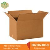  Hộp carton gói hàng bưu điện 45x35x10 cm 