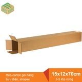  Hộp carton gói hàng bưu điện 15x15x30 cm 