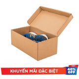  Hộp carton đựng giày M01 29x17x12.5 cm 