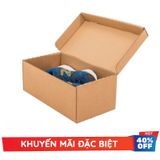  Hộp carton đựng pizza 20x20x4 cm 