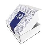  Công ty bao bì giấy carton tại Long An hộp gài 25x21x7.5 cm (SL 4000c) 