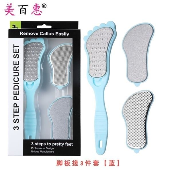 Dụng Cụ Chăm Sóc Chân Gallop 3 Step Pedicure Set (Màu Ngẫu Nhiên)