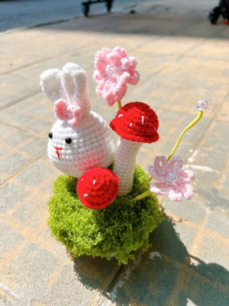 Đế Xoay Thỏ Nấm