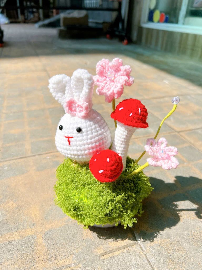 Đế Xoay Thỏ Nấm