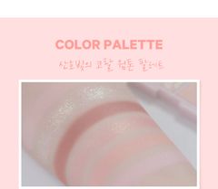 Phấn Mắt, Phấn Má, Tạo Khối Sixteen Brand 16 My Magazine #VOL.10 Mermaid Coral Mood 7gr