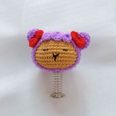 Lúc Lắc Capybara Tím