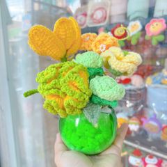 Chậu Hoa Xanh Lá