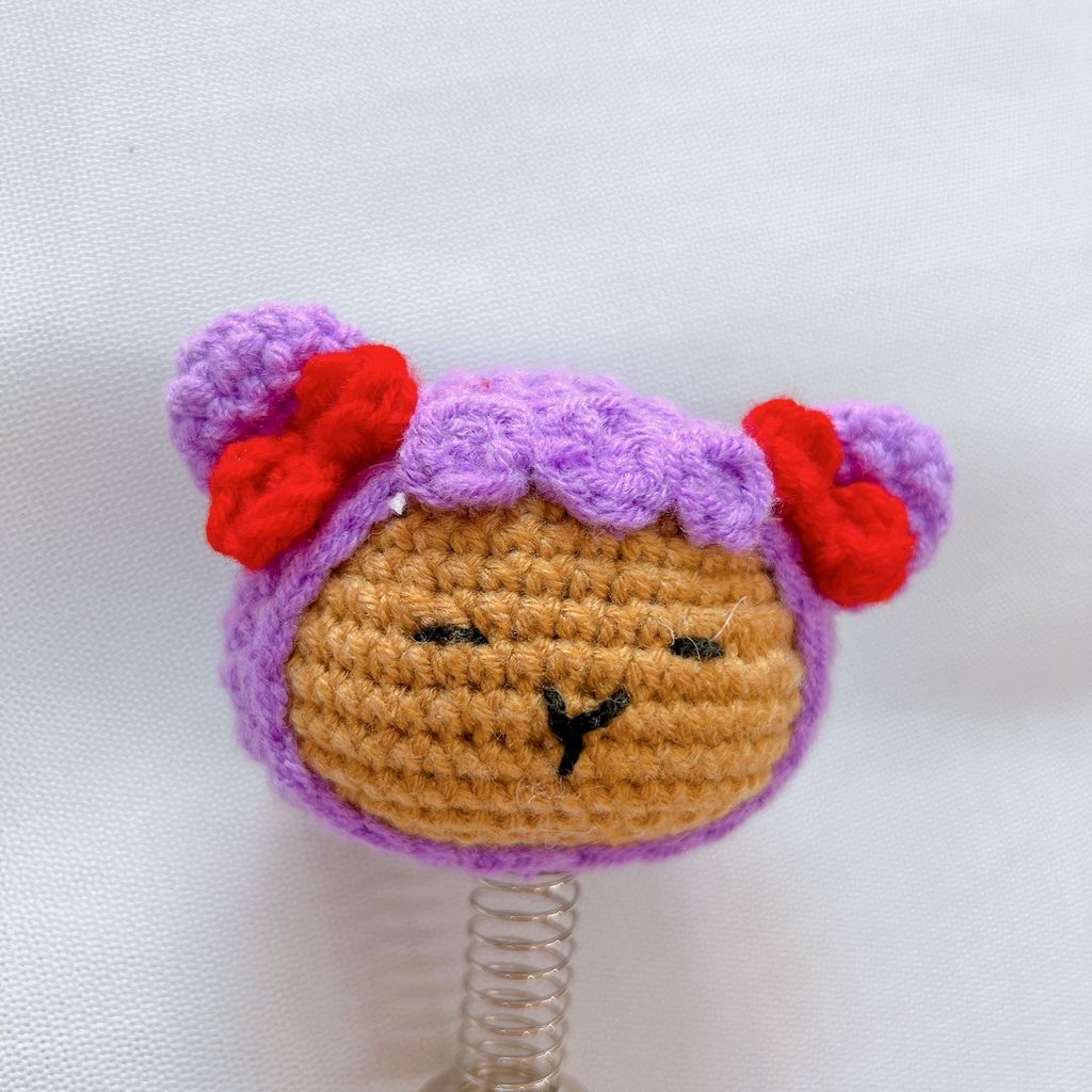 Lúc Lắc Capybara Tím