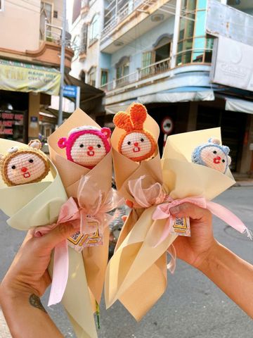 Hoa Bó Đầu Thú 1 Cành