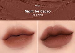 Son Thỏi Merzy Noir In The Lipstick 3.3gr #NL3. Night For Cacao Tông Nâu Ấm