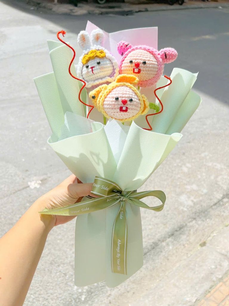 Hoa Bó Đầu Thú 3 Em