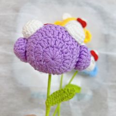 Cành Mèo Nhiều Màu Nơ Đỏ
