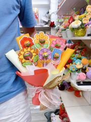 Hoa Bó Kẹo 6 Hoa