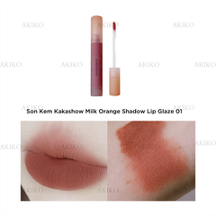 Son Kem Kakashow Milk Orange Shadow Lip Glaze 3.3gr