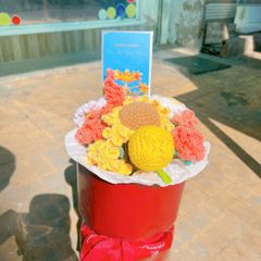 Bó Hoa Tròn Hướng Dương