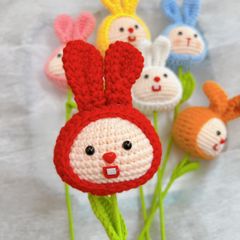 Cành Bé Thỏ Nhiều Màu
