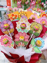 Hoa Bó Kẹo 6 Hoa