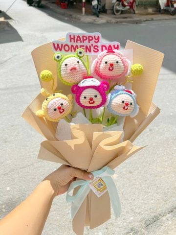 Hoa Bó Đầu Thú 5 Em