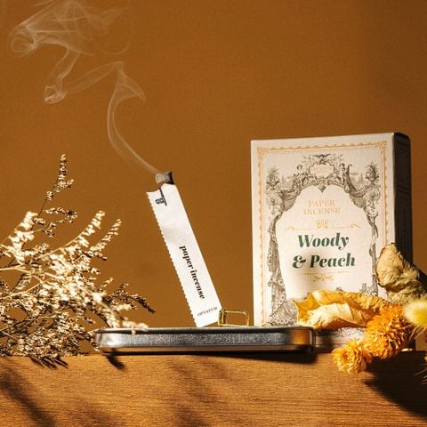 Giấy Thơm Optatum Paper Incense #Woody & Peach 12pcs