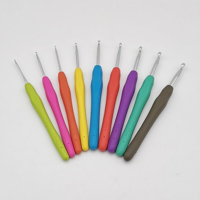 Phụ Kiện - Kim móc len mềm 2mm - 6mm chuyên dụng tiện lợi