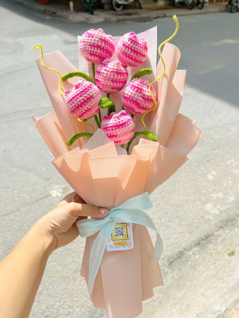 Hoa Bó Tulip 6 Hoa