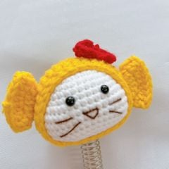 Lúc Lắc Mèo Vàng