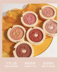 Phấn Má Hồng Maffick Flower Warm Blush Powder Pan 6gr