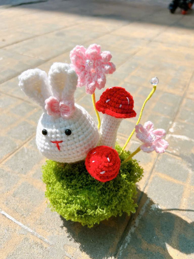 Đế Xoay Thỏ Nấm