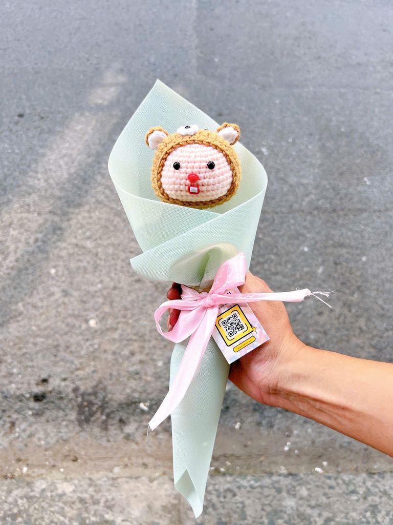 Hoa Bó Đầu Thú 1 Cành