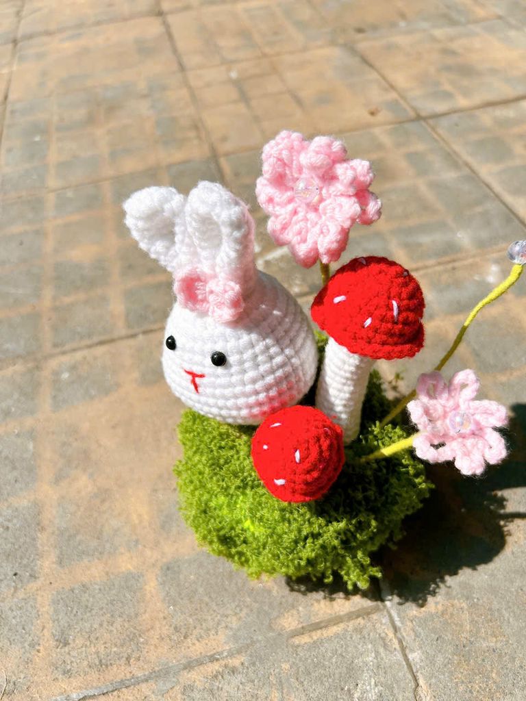 Đế Xoay Thỏ Nấm