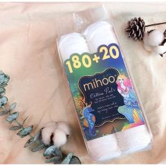 Bông Tẩy Trang Mihoo Cotton Pads 200 Miếng