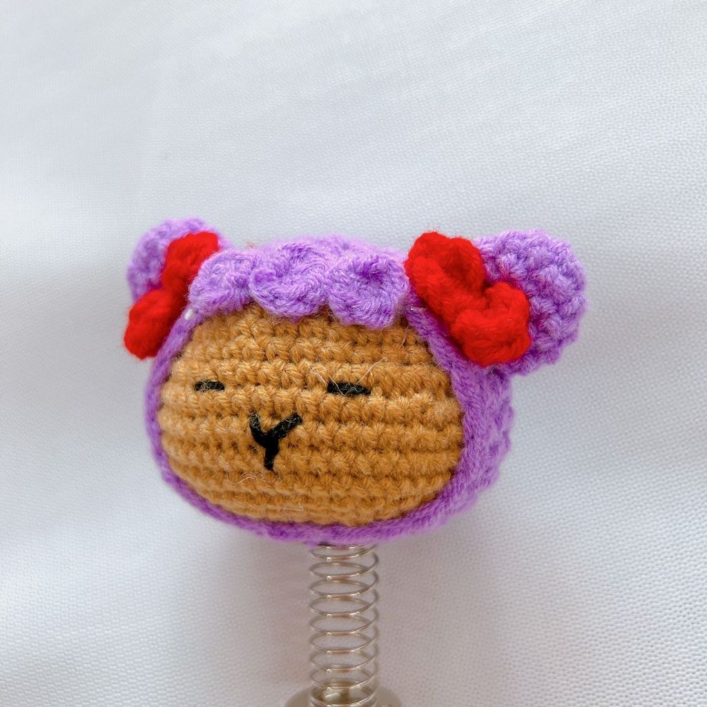 Lúc Lắc Capybara Tím